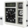 Fysic FKW-248 Jumbo kalenderklok met weerstation