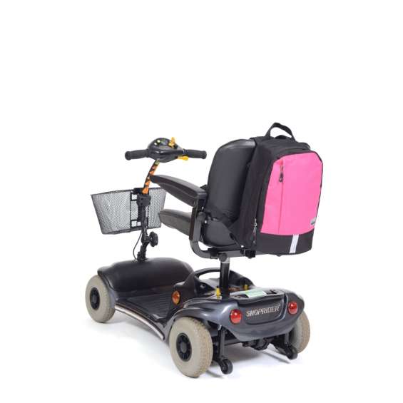 Rugzak Mobility klein zwart/roze Rugzak Mobility klein zwart/roze