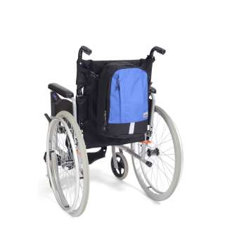 Rugzak Mobility klein zwart/blauw