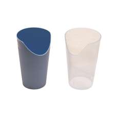 Drinkbeker met neusuitsparing - Blauw