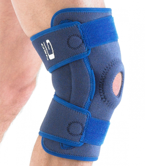 Neo G Stabiliserende kniebrace open met scharnier
