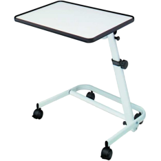 Bedleestafel wit - dubbel kantelbaar