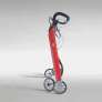Let's Go rollator rood / antraciet 