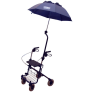 Rollatorparaplu stormparaplu - Blauw Rollatorparaplu stormparaplu - Blauw