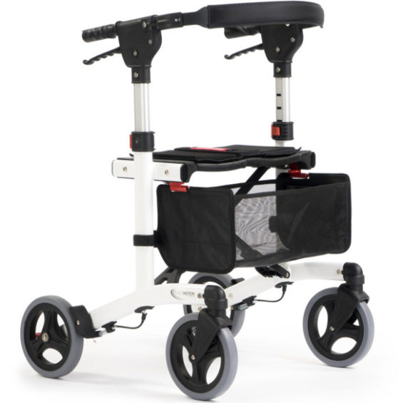 Rollator Trollimaster RA60 wit - Medium