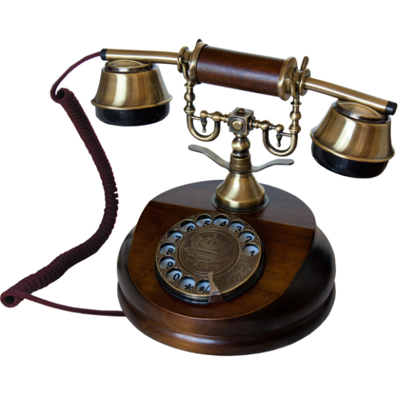 Opis 1921 klassieke huistelefoon - Model A