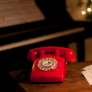 Opis 60S retro huistelefoon met SIM aansluiting - Rood Opis 60S retro huistelefoon met SIM aansluiting - Rood