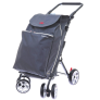2Mobility boodschappenwagen Deluxe - Grijs 2Mobility boodschappenwagen Deluxe - Grijs