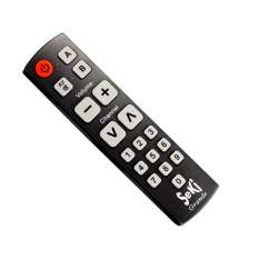 Universele afstandsbediening met cijfers | Seki Grande zwart