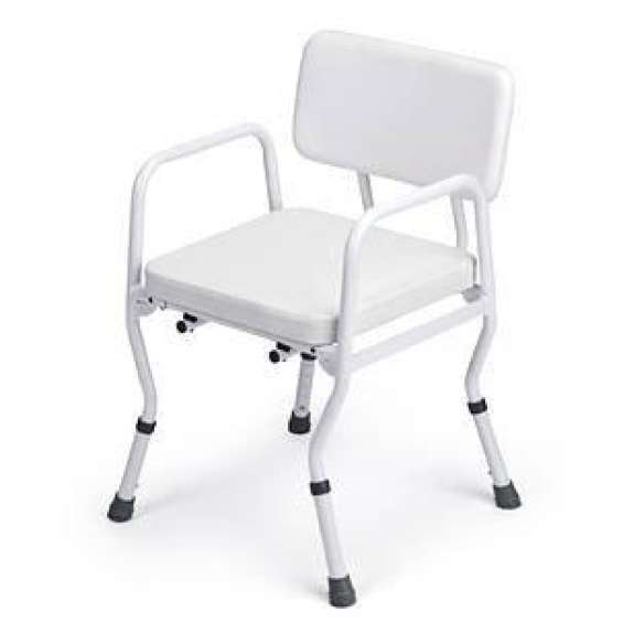 Comfort douchestoel met rugleuning Comfort douchestoel met rugleuning
