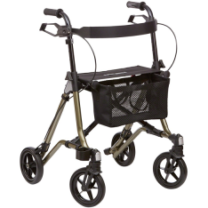 Taima M-GT lichtgewicht rollator | champagnekleur | Nieuwste model