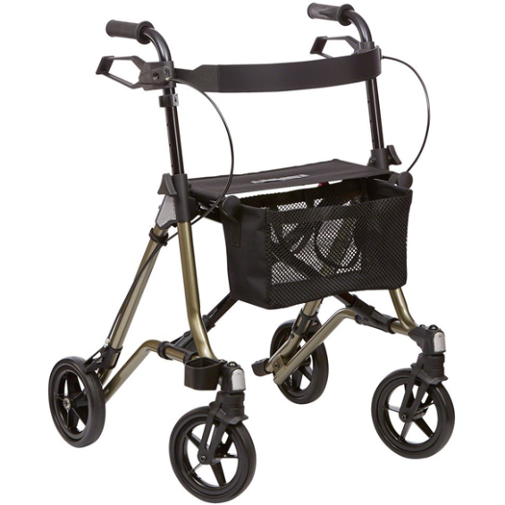 Taima M-GT lichtgewicht rollator | champagnekleur | Nieuwste model
